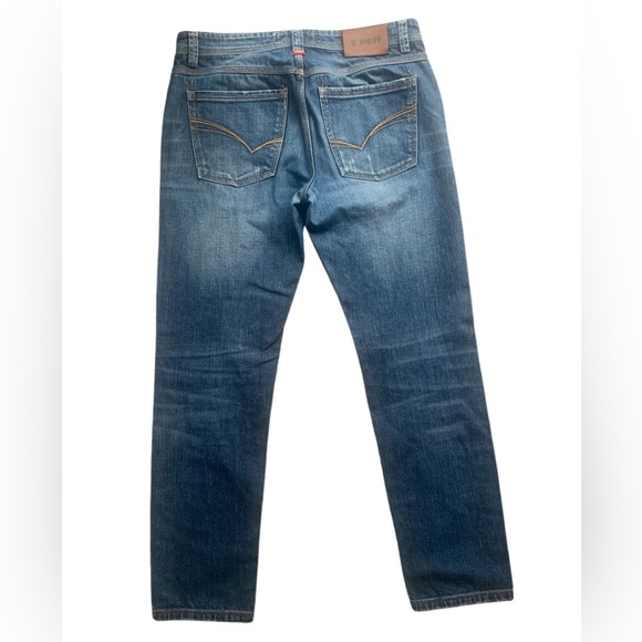 Jaggy Jeans Newman Distressed Denim Straight 5 Pocket Button Fly Regular W32 L31 - Picture 7 of 7